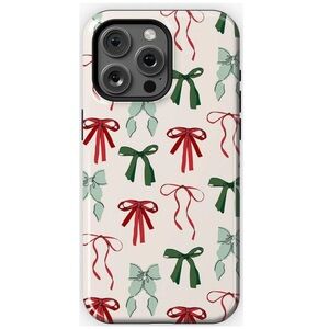 Holiday Bows iPhone 15 Pro Max Casely Case